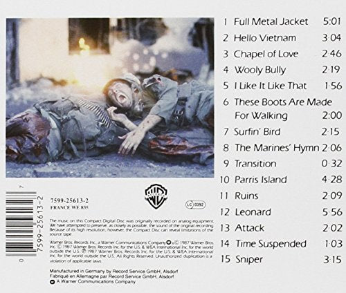 Soundtrack / Full Metal Jacket - CD (Used)