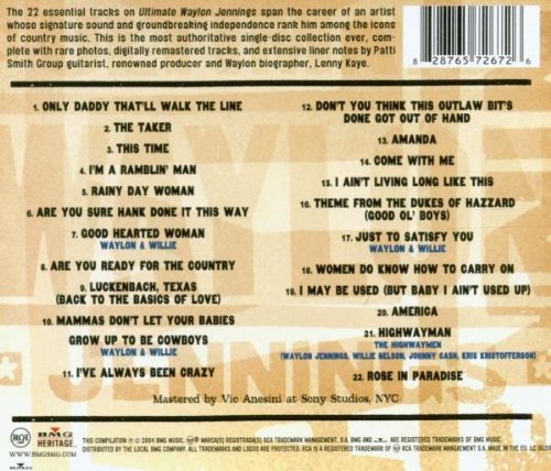 Waylon Jennings / Ultimate Waylon Jennings - CD