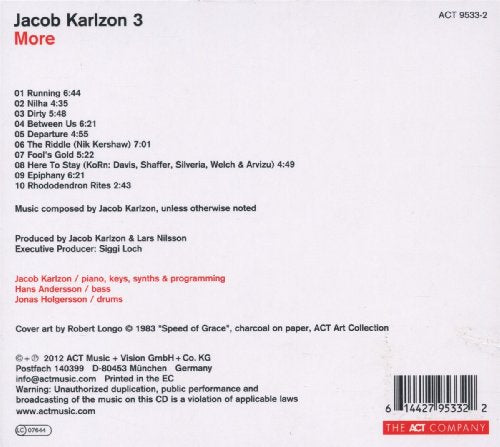 Jacob Karlzon / More - Cd