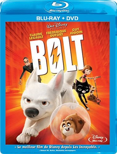 Bolt - 2 Blu-ray Disc (Includes Bonus DVD - French Only Packaging)