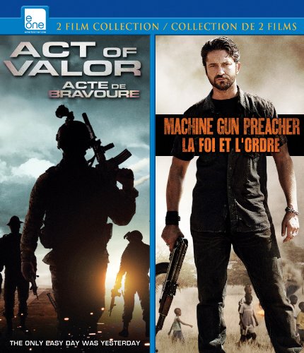 Act of Valor + Machine Gun Preacher - Blu-Ray