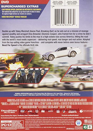 Need for Speed - DVD (Used)