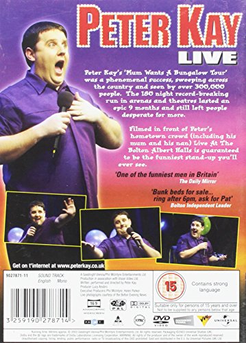 Peter Kay: Live at the Bolton Albert Halls [DVD] [Import]