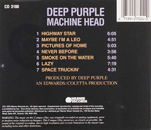 Deep Purple / Machine Head - CD (Used)