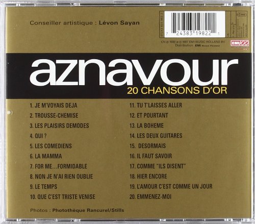 Charles Aznavour / 20 Chansons D&