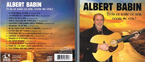Albert Babin / If You Are Alone Tonight (Come See Me) - CD