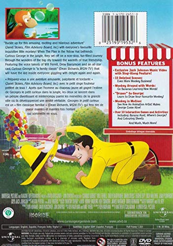 Curious George (Full Screen) (Bilingual) - DVD