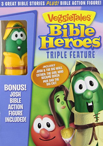 VeggieTales - Bible Heroes Triple Feature (w/Josh figure)