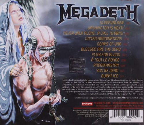 Megadeth / United Abominations - CD (Used)