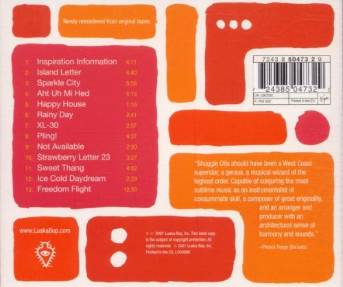 Shuggie Otis – Inspiration Information Shuggie Otis : Inspiration Information (CD) -- Dusty Groove is