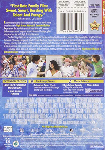 High School Musical (Extended Edition) DVD (Used) – ID