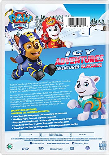 PAW Patrol: Icy Adventures - DVD (Used)