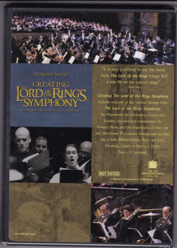 Howard Shore Creating the Lord of the Rings Symphony - DVD