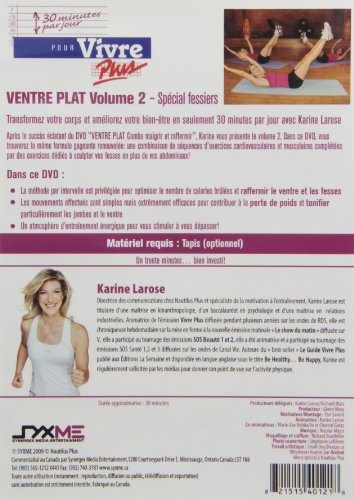 30 Minutes A Day For Flat Stomach Vol. 2 (French version) - DVD (Used)