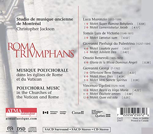 Roma Triumphans (Sacd)