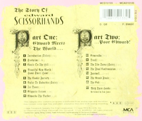 Soundtrack / Edward Scissorhands - CD (Used)