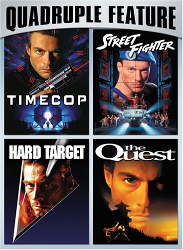 Van Damme Action Pack Quadruple Feature: Timecop / Hard Target / Street Fighter / The Quest