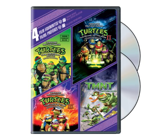 Teenage Mutant Ninja Turtles / 4 Film Favorites: 1, 2, 3, & TMNT - DVD (Used)
