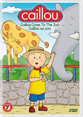 Caillou Classics : Goes to the Zoo V7 (Bilingual) - DVD (Used)