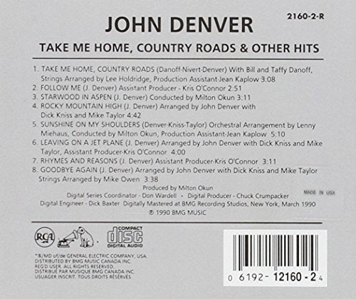 John Denver / Take Me Home Country - CD