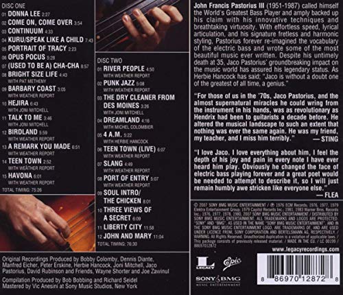 Jaco Pastorius / The Essential Jaco Pastorius - CD