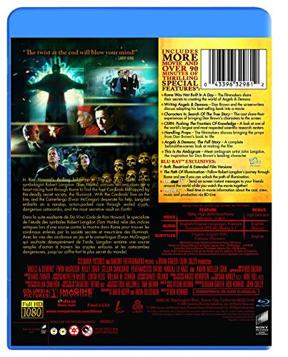 Angels and Demons (2-Disc Theatrical & Extended Edition) - Blu-Ray (Used)