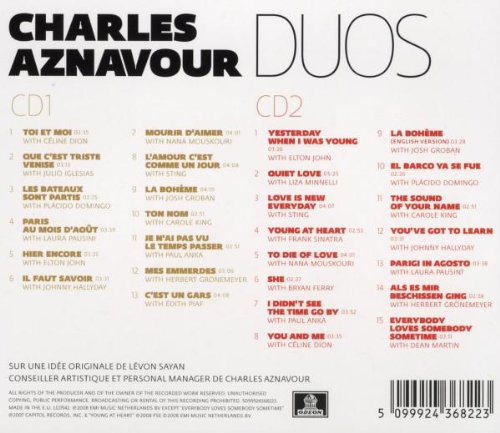 Charles Aznavour / Duets - CD (Used)