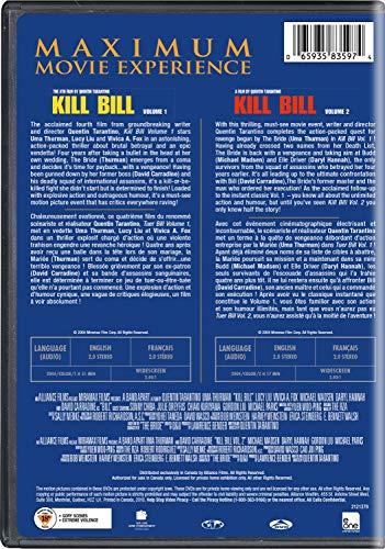 Kill Bill: Flights. 1&amp;2 (Double Feature) - DVD (Used)