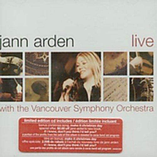 Jann Arden / Live With The Vancouver Symphony Orchestra - CD