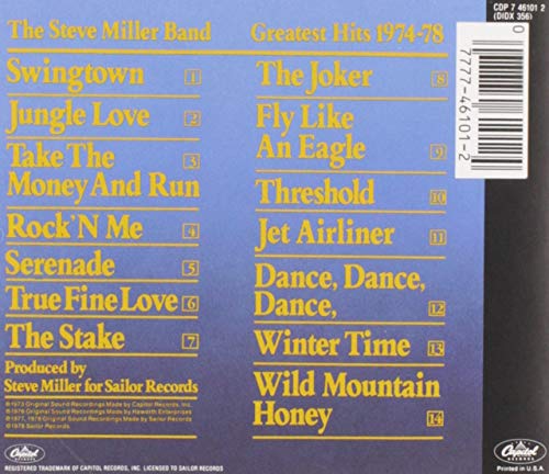 Steve Miller Band / Greatest Hits 1974-1978 - CD (Used)