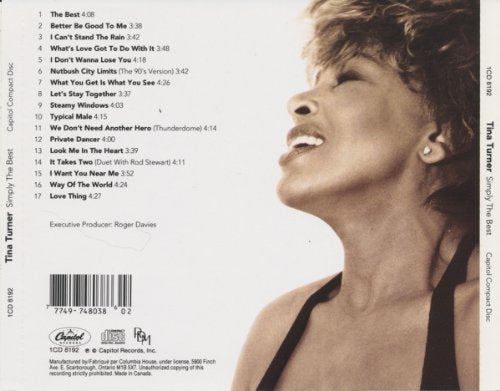 Tina Turner / Simply the Best - CD (Used)