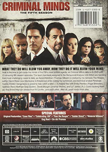 Criminal Minds / Season 5 - DVD (Used)