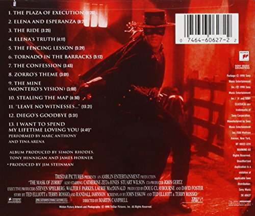 Soundtrack / The Mask of Zorro - CD (Used)