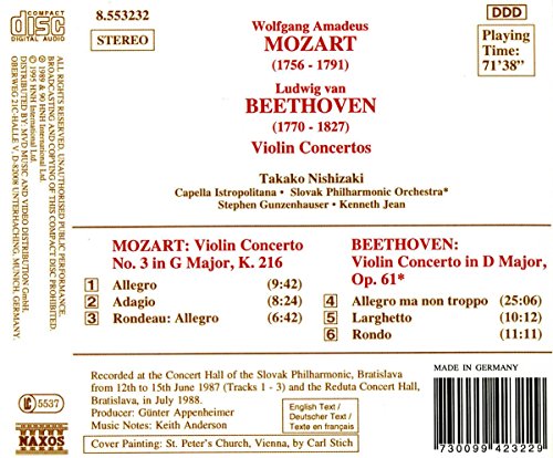 Violin Concertos