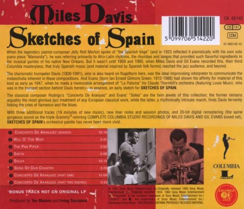 Miles Davis / Sketches Of Spain - CD (Used)