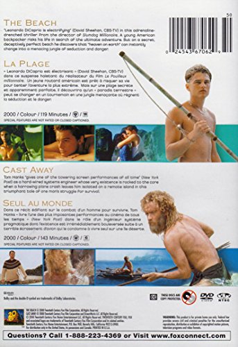 Double Feature / Castaway + The Beach - DVD (Used)