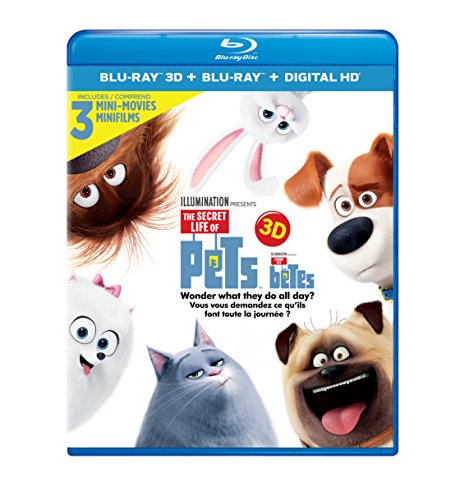 The Secret Life of Pets [3D Blu-ray + Blu-ray + Digital HD]