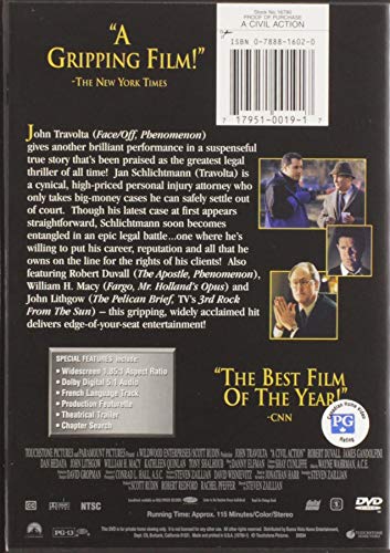 A Civil Action (Bilingual) - DVD (Used)