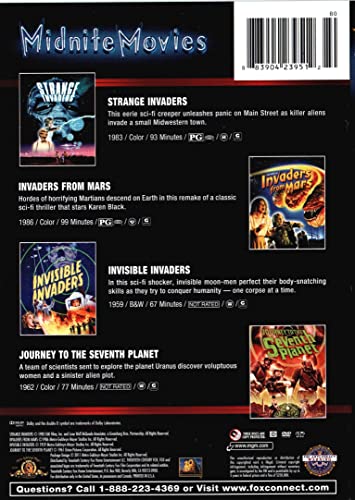 MGM Midnite Movies (Strange Invaders / Invaders from Mars / Invisible Invaders / Seventh Planet)