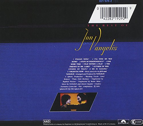 Jon &amp; Vangelis / Best Of - CD (Used)