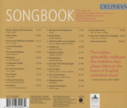 Songbook. Trebles of Tewkesbury Abbey Schola Cantorum