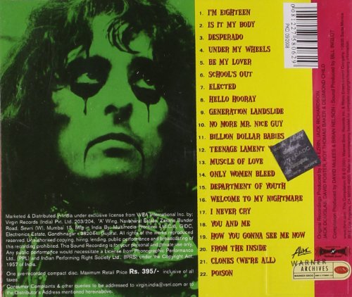 Alice Cooper / The Best Of Alice Cooper: Mascara & Monsters - CD