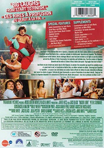 Nacho Libre (Full Screen) (Bilingual) - DVD (Used)