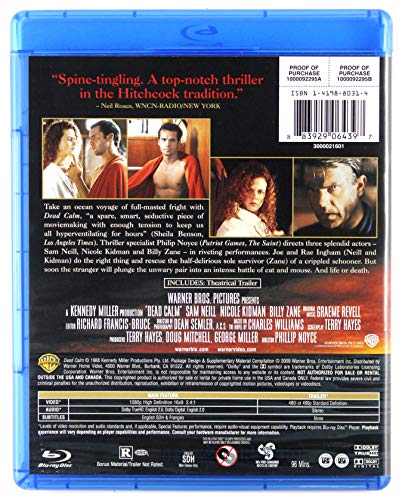 Dead Calm (BD) [Blu-ray] (Sous-titres franais)