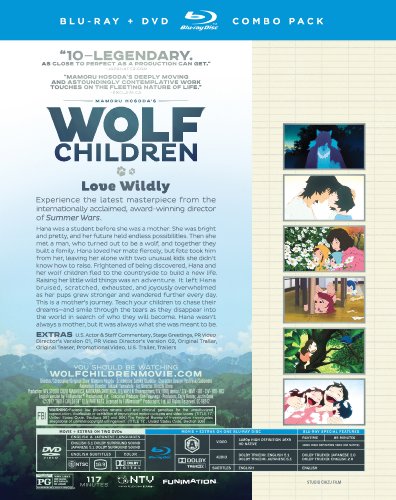 Wolf Children - Bly-Ray/DVD