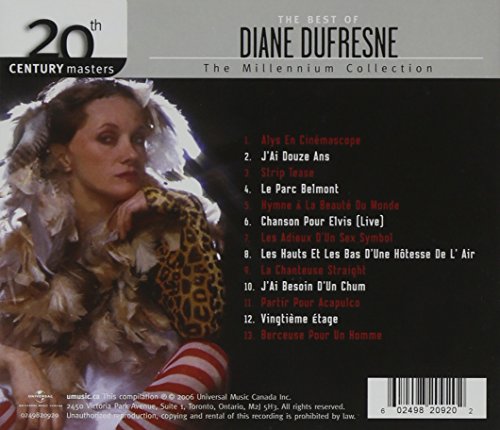 Diane Dufresne / 20th Century Masters - CD