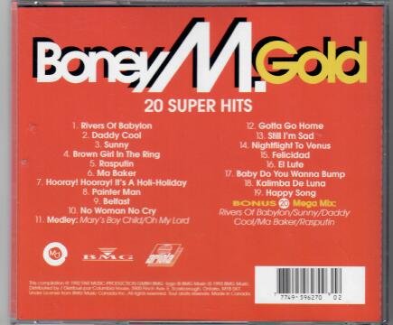 Boney M / Gold: 20 Super Hits - CD (Used)