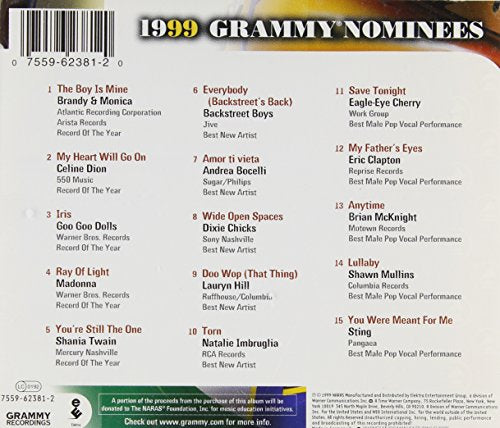 Various / 1999 Grammy Nominees: Pop - CD (Used)