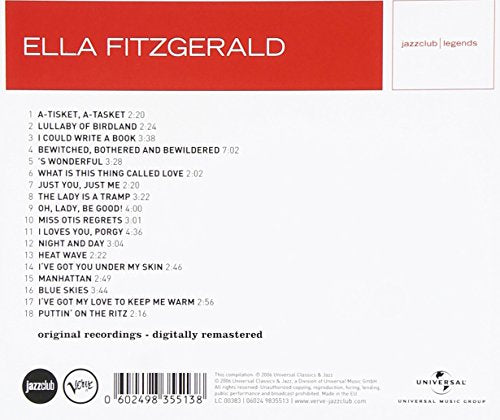 Ella Fitzgerald / Lady Be Good - CD (Used)