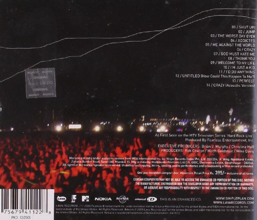 Simple Plan / MTV Hard Rock Live - CD (Used)